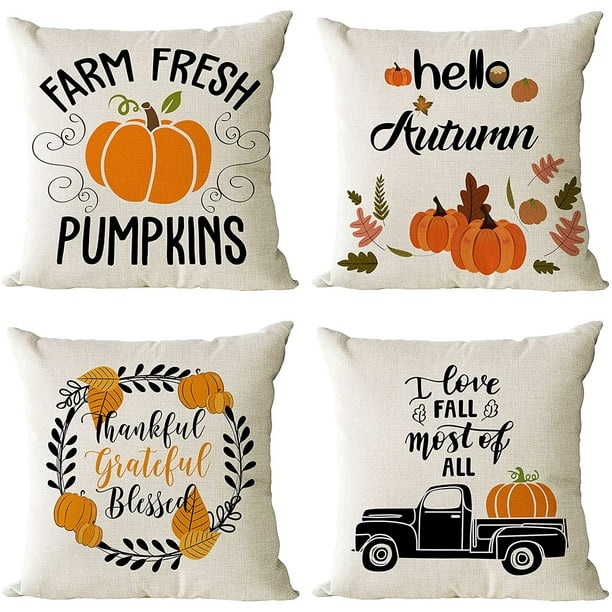 18 inch YeeJu Set of 4 Christmas Pillow Covers 18x18 Inch Xmas Pillow Covers Christmas Tree Truck Farmhouse Decorative Throw Pillow Case Outdoor Couch Sofa Home Decorations for Christmas Decor 18 inch YeeJu Set of 4 Christmas Pillow Covers 18x18 Inch Xmas Pillow Covers Christmas Tree Truck Farmhouse Decorative Throw Pillow Case Outdoor Couch Sofa Home Decorations for Christmas Decor